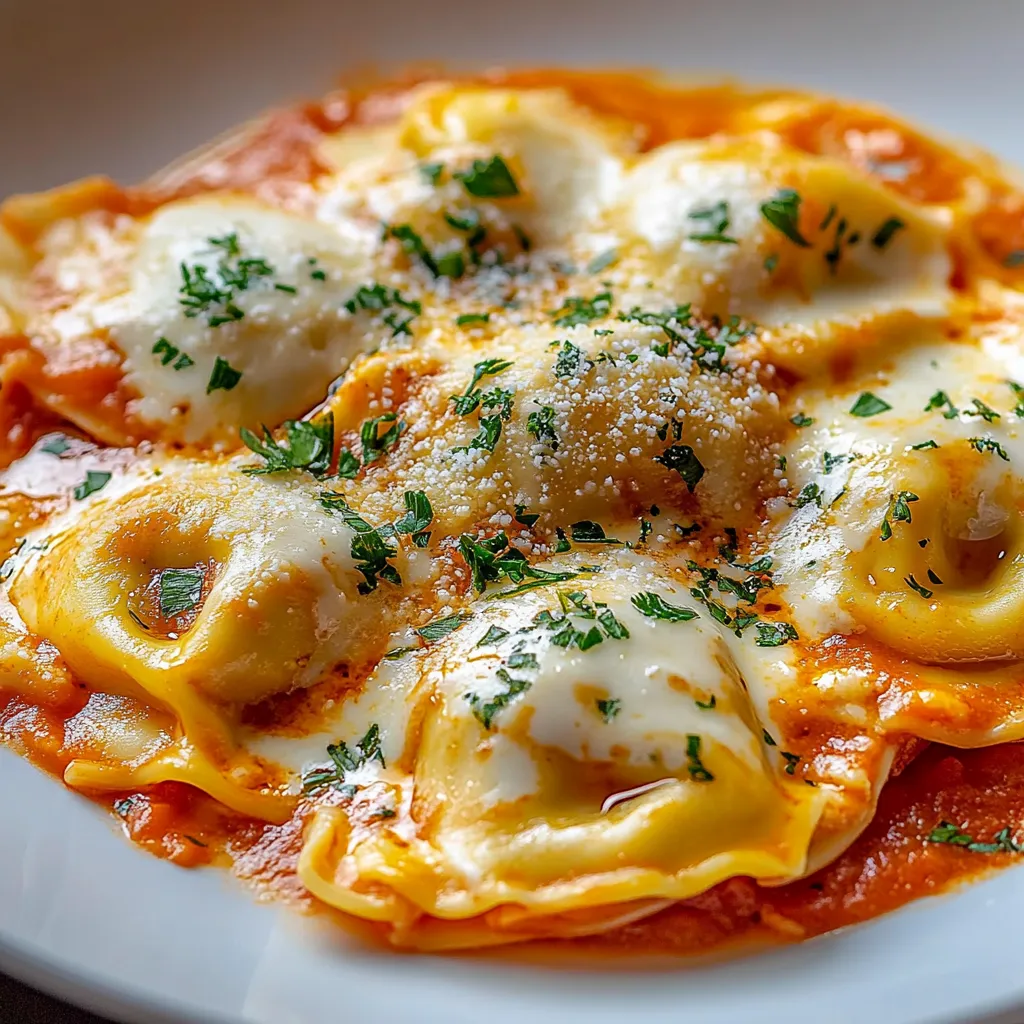 A plate of pasta with cheese and sauce.
