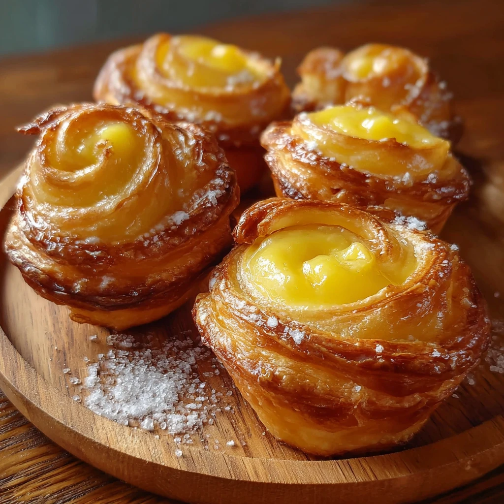Peach Pie Crescent Cruffins.