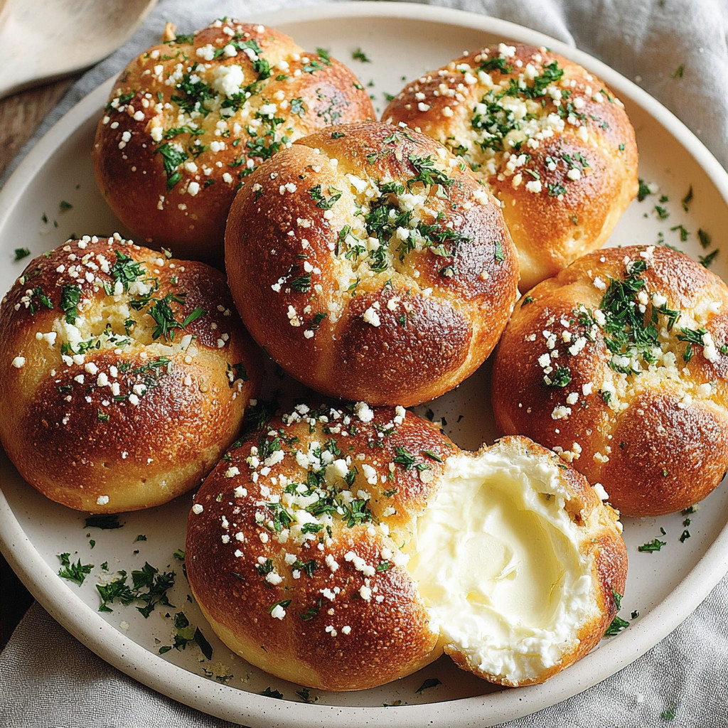 A plate of bread with butter and cheese on top.
