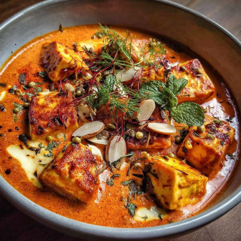 A bowl of food with a spoon in it.