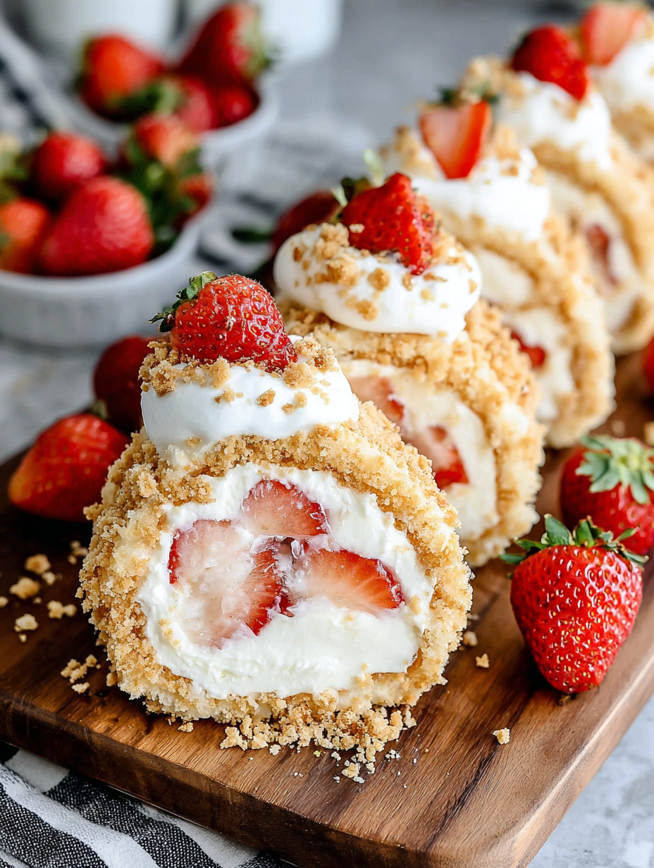 A plate of strawberries and whipped cream.