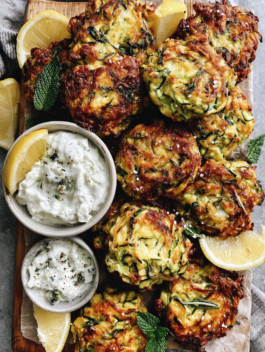 A plate of food with a bowl of dip and a lemon.