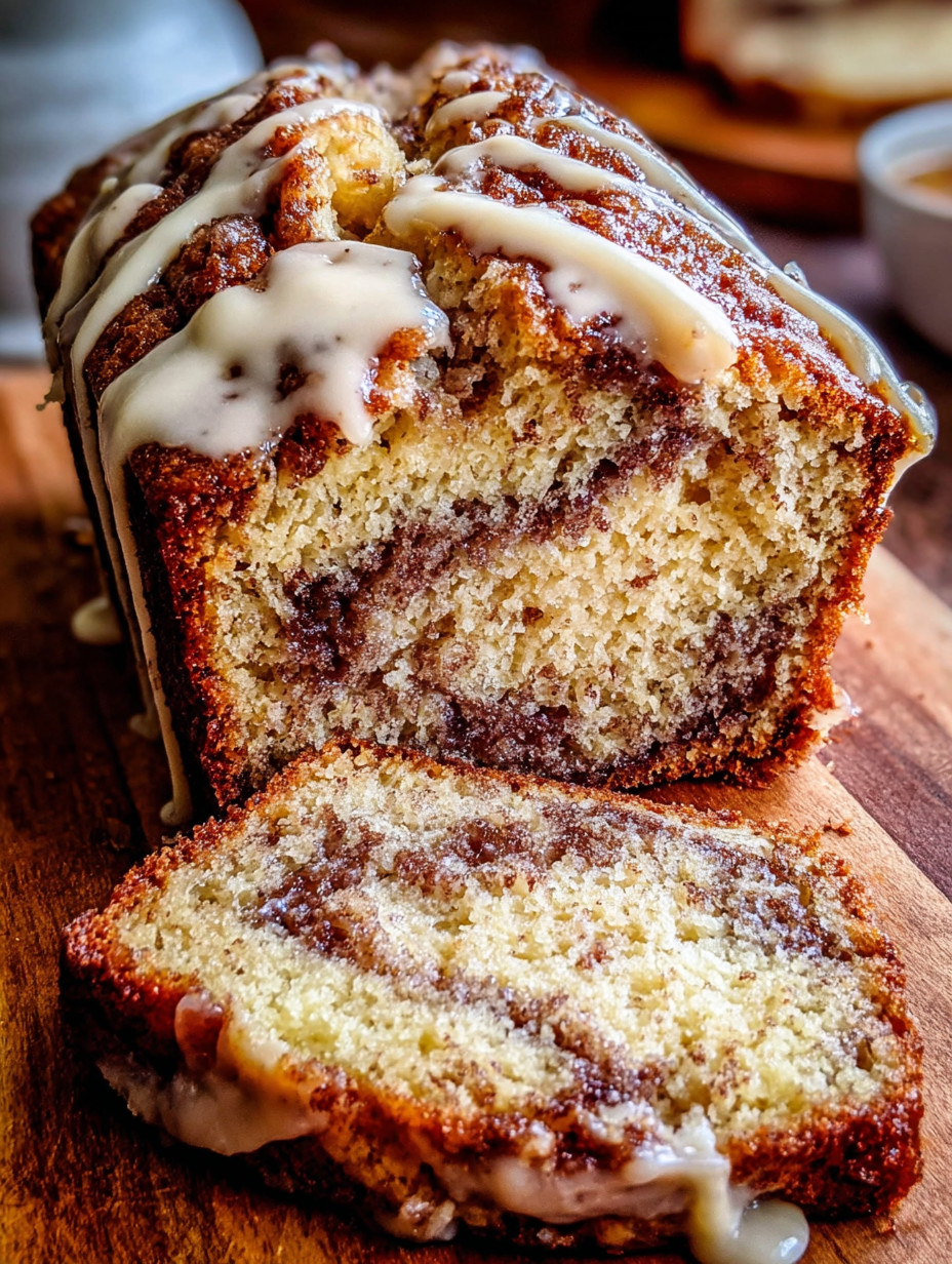 A slice of cinnamon roll.