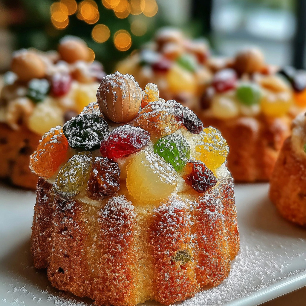 A cake with fruit on top.