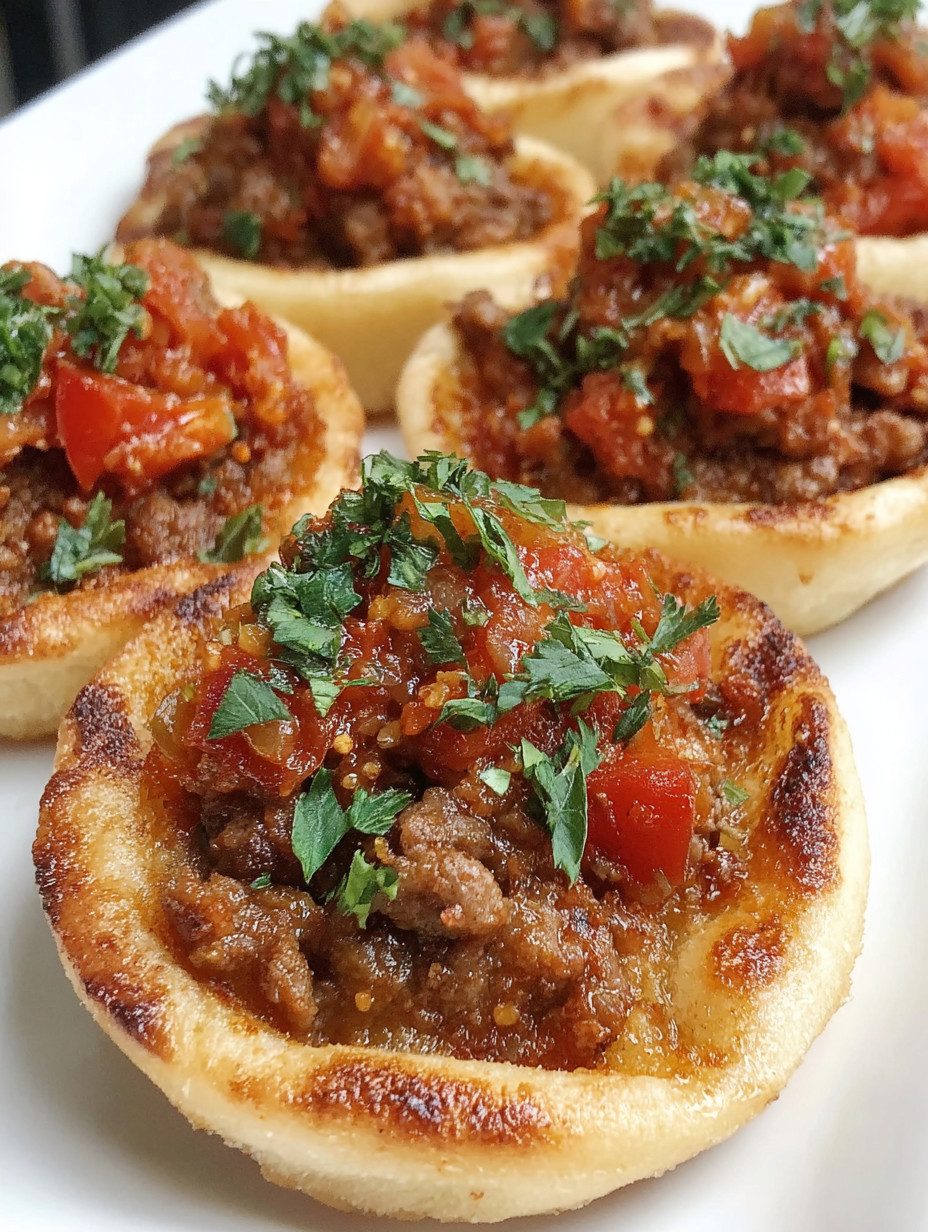 A plate of food with meat and tomatoes.