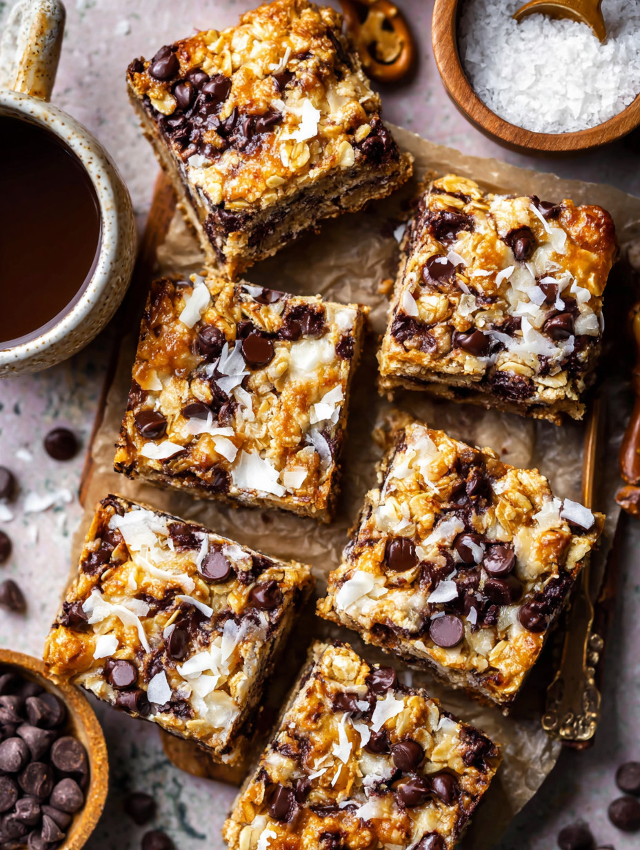 A plate of chocolate chip cookies.