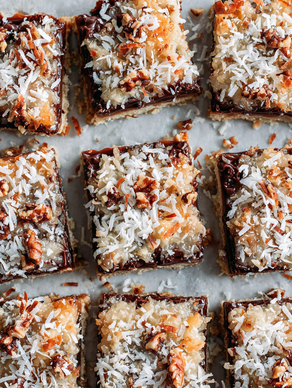 A close up of a dessert with coconut on top.