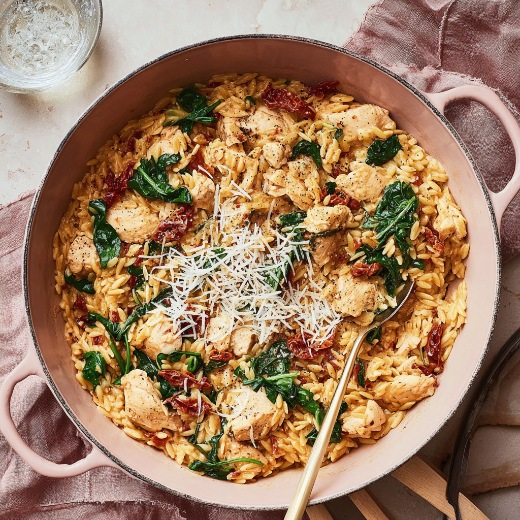 A bowl of chicken and rice.