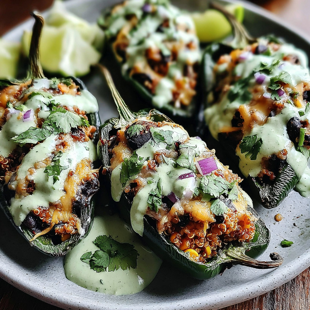 A plate of food with a green sauce.
