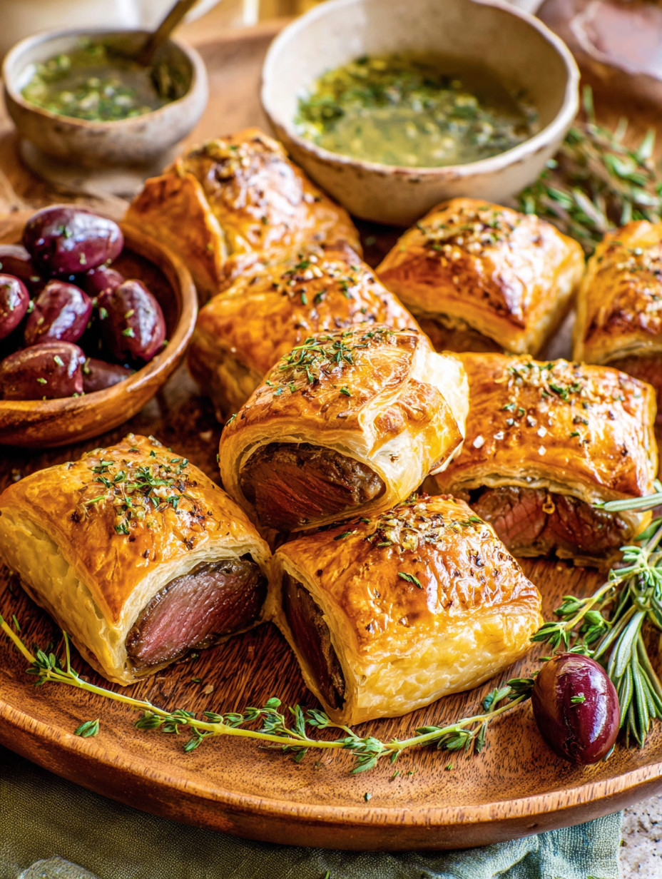 A plate of meat and vegetable filled pastries.