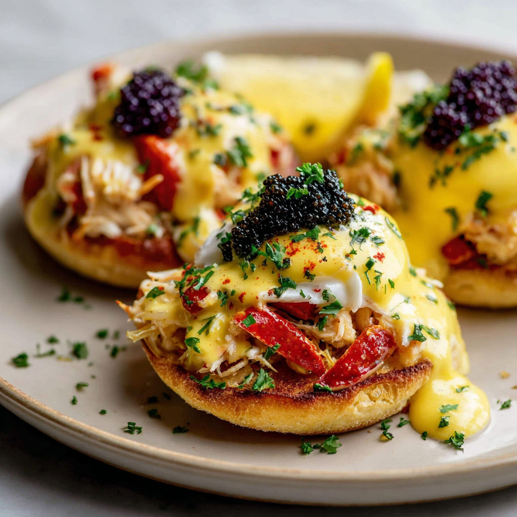 A plate of food with a yellow sauce.