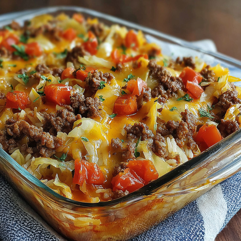 A casserole dish filled with meat and vegetables.