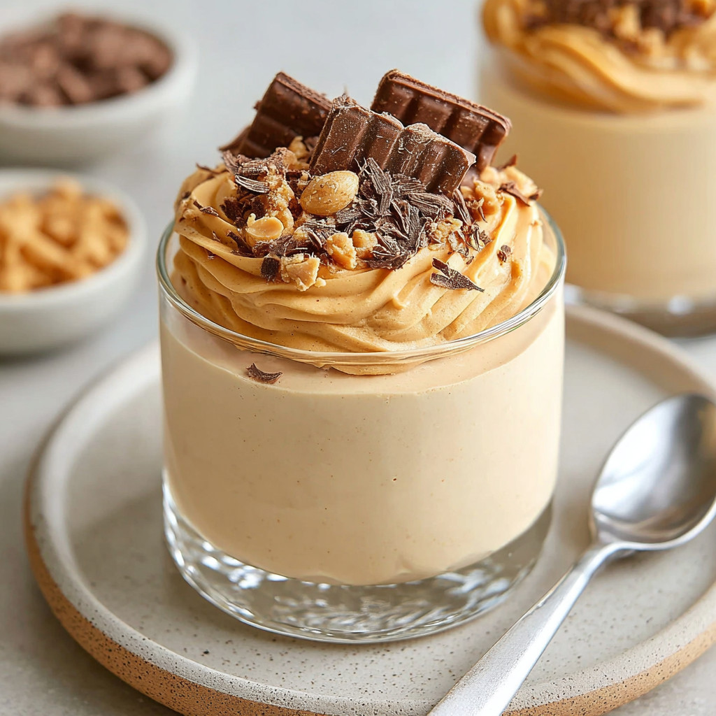 A glass of dessert with chocolate and nuts.