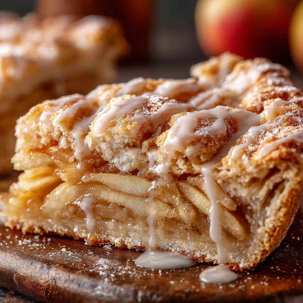 A slice of pie with a dollop of whipped cream on top.