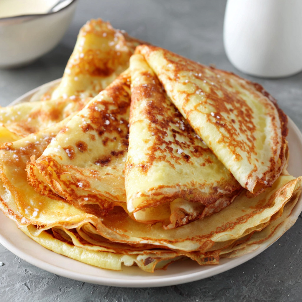 A plate of French toast with powdered sugar.