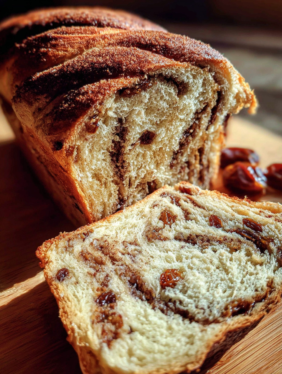A slice of bread with raisins on it.